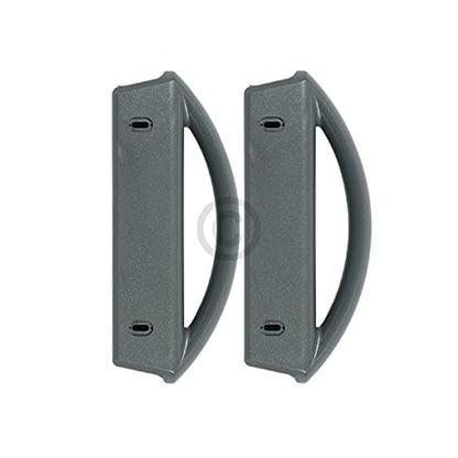 Türgriffsatz Zanussi 5029986400/4 grau für Kühl-Gefrierkombination