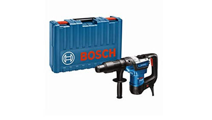 Bosch Professional Bohrhammer GBH 5-40 D (SDS Max, inkl. Zusatzhandgriff, Fetttube, Maschinentuch, im Koffer)