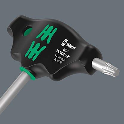 Wera 05023379001 467 Torx HF Quergriff-Schraubendreher, TX 40 x 200 mm