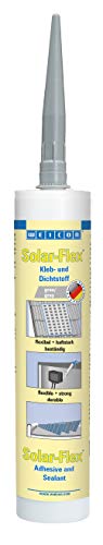WEICON Solar-Flex MS-Polymer 290 ml grau | Klebstoff für die Solar- und Photovoltaikanlagen