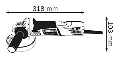 Bosch Professional Winkelschleifer GWS 7-125 (720 Watt, Scheiben-Ø: 125 mm, im Karton)