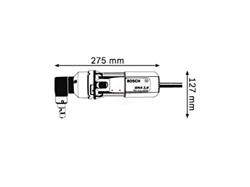 Bosch Professional Nager GNA 2,0 (inkl. Matrize, Innensechskantschlüssel SW 2,5, Stempel, im Karton)