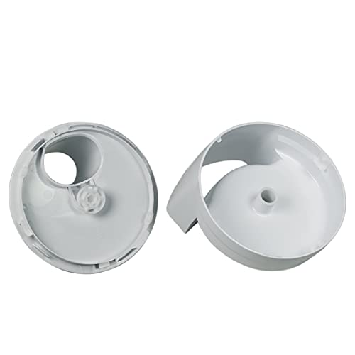 Bosch Siemens 653294 00653294 ORIGINAL Gehäuse + Gehäusedeckel + Becher + Mitnehmer z.T. MUM4 MUM44 MUM45 MUM46 MUM47 MUM48 MUZ4 MX4 Küchenmaschine Durchlaufschnitzler auch 00652174 00092728 00091028