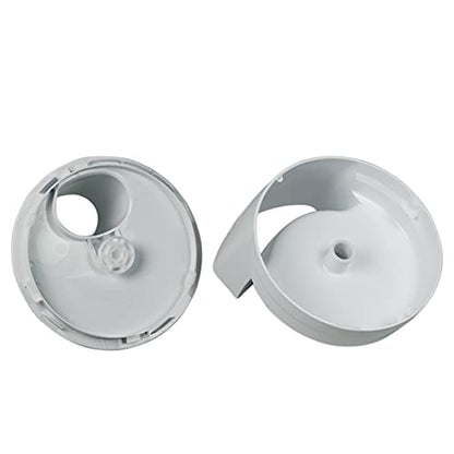 Bosch Siemens 653294 00653294 ORIGINAL Gehäuse + Gehäusedeckel + Becher + Mitnehmer z.T. MUM4 MUM44 MUM45 MUM46 MUM47 MUM48 MUZ4 MX4 Küchenmaschine Durchlaufschnitzler auch 00652174 00092728 00091028