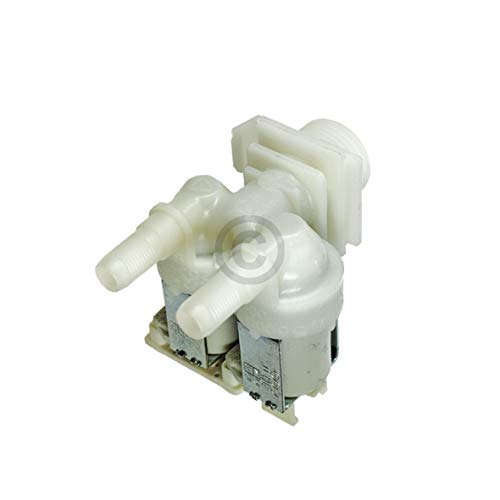 Einlaufventil Zulaufventil Magnetventil 2fach,180°,10,5mm (VG) für Siemens Bosch Waschmaschine z.b. vario perfect varioperfect