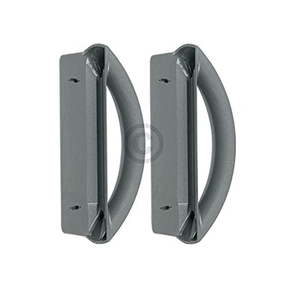 Türgriffsatz Zanussi 5029986400/4 grau für Kühl-Gefrierkombination