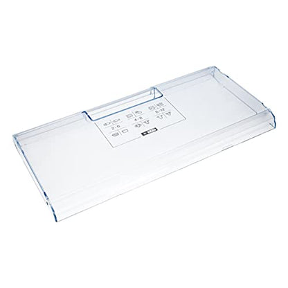 Bosch Siemens 660467 00660467 ORIGINAL Schubladenblende Schubkastengriffplatte Blende Platte Griffplatte Schubladenfront 456x235mm Kühlautomat Kühlschrank auch Neff Constructa