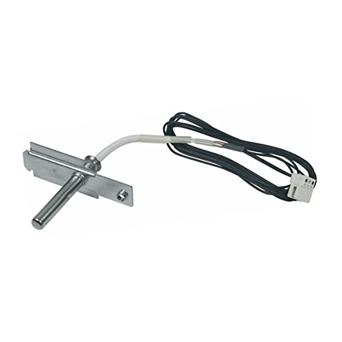 Bosch Siemens Balay Neff Constructa 423842 00423842 ORIGINAL Temperaturfühler mit Kabel PTC Sensor Messfühler Thermofühler 58 x 33 mm Durchmesser 6mm Herd Backofen Ofen