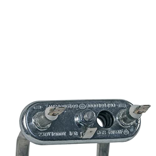 Heizung Heizstab Heizspirale Heizelement 1900W Waschmaschine Waschtrockner Original Bosch Balay Constructa Siemens Neff 644801 00644801 für 00188593 188593 00643787 643787 auch Irca