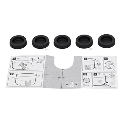 Kochtopfpatches Patches Klebepads Silikonpads Pads Induktionskochstelle ORIGINAL Bosch Siemens 00577921 577921