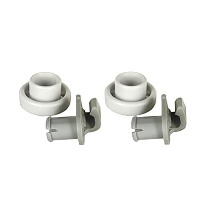 ORIGINAL Bosch Siemens 00424717 424717 Korbrolle Rolle Rad Geschirrkorb für Oberkorb 2 Stück Spülmaschine Geschirrspüler auch Hotpoint Whirlpool Bauknecht