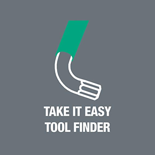 Wera 967 SPKL/9 Torx BO Multicolour Winkelschlüsselsatz, BlackLaser, 9-teilig, 05024335001