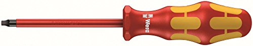 Wera 05004781001 168 i VDE-isolierter Vierkant-Schraubendreher, 2 x 100 mm, 2 x 100 mm