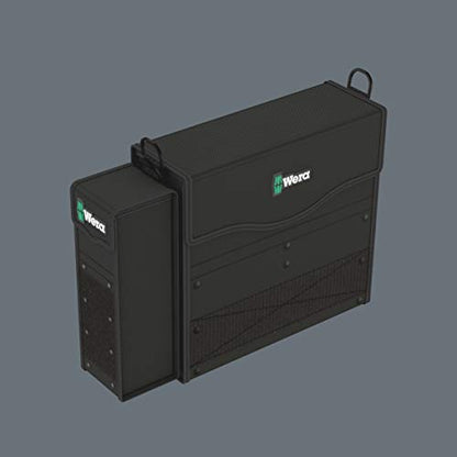 Wera 05004356001 2go 7 Textile Werkzeug Box Schwarz 100 x 105 x 300 mm