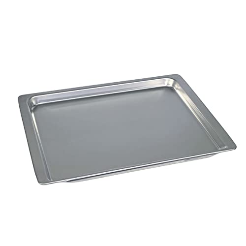 Backblech Kuchenblech Pizzablech 465x375x25mm Aluminium Backofen Herd Original Bosch Siemens 00438155 438155 auch Constructa Neff für Mega4122 4322 4342 1112 1312 1322 1342 1412 1422 3322