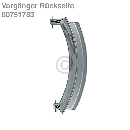 Türgriff Siemens Bosch Waschmaschine Waschtrockner silber Original 00648581 9000389973