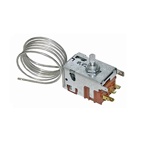 Thermostat Kühlthermostat Kühl-/Gefrierkombination Original Electrolux AEG 50267507007 Danfoss 077B3224 850mm Kapillarrohr 4x4,8mm AMP für 0-Sterne-Kühlschränke mit/ohne automatischer Abtauung