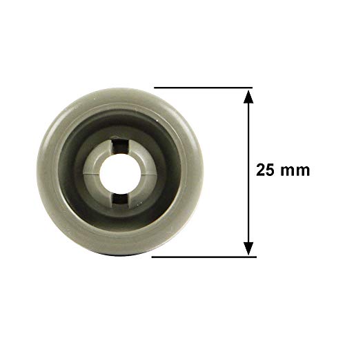 8 Korbrollen Oberkorb für AEG Electrolux 50286966002 Spülmaschine Geschirrspüler