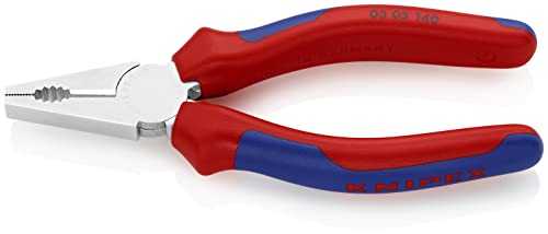 Knipex Kombizange verchromt, mit Mehrkomponenten-Hüllen 140 mm 03 05 140