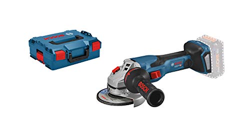 Bosch Professional BITURBO Akku-Winkelschleifer GWS 18V-15 C (Scheibendurchmesser 125 mm, ohne Akkus und Ladegerät, in L-BOXX 136)
