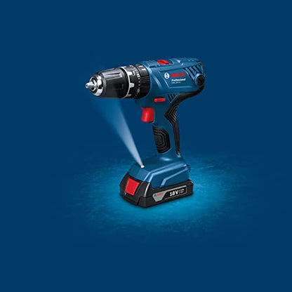 Bosch Professional 18V System Akku Schlagbohrschrauber GSB 18V-21 (max. Drehmoment 55 Nm, ohne Akkus und Ladegerät, im Karton)