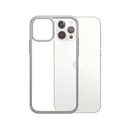 PanzerGlass Color Case iPhone 12/12 Pro Antibakt, Silver