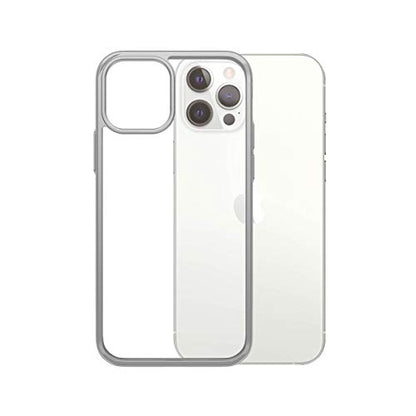 PanzerGlass Color Case iPhone 12/12 Pro Antibakt, Silver