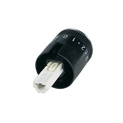 Knebel Drehgriff Einstellgriff Knauf Griff versenkbar Kochstelle Kochfeld ORIGINAL Bosch Siemens 00423105 423105
