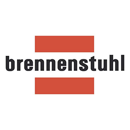 Brennenstuhl Qualitäts- Kunststoff-Verlängerungskabel mit Schutzkontakt-Stecker und -Kupplung (Verlängerungskabel für innen mit 10m Kabel) schwarz