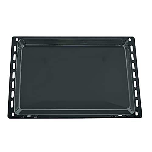 ORIGINAL AEG Electrolux 353193923 3531939233 Backblech Blech Ofenblech Backofenblech Kuchenblech Pizzablech Fettpfanne emailliert 425x370x23mm Backofen Herd Ofen auch Zanussi Zanker