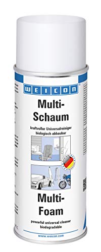 WEICON Multi-Schaum 400 ml | Universal Schaumreiniger für Polster, Scheiben, Kunststoff & Metall | biologisch abbaubar