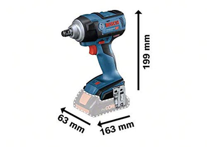 Bosch Professional 18V System Akku Drehschlagschrauber GDS 18V-300 (inkl. 2 x ProCORE18V 4.0 Ah, GAL 18V-40, L-BOXX) Blau