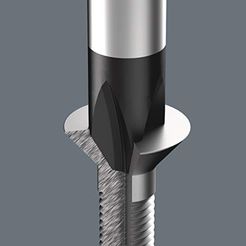 Wera 05030118001 1550 Kraftform Micro Kreuzschlitz-Schraubendreher, PH 00 x 40 mm