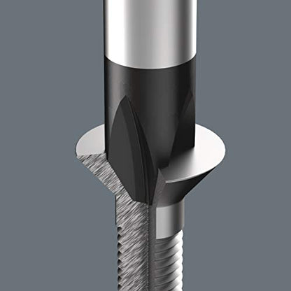 Wera 05030118001 1550 Kraftform Micro Kreuzschlitz-Schraubendreher, PH 00 x 40 mm