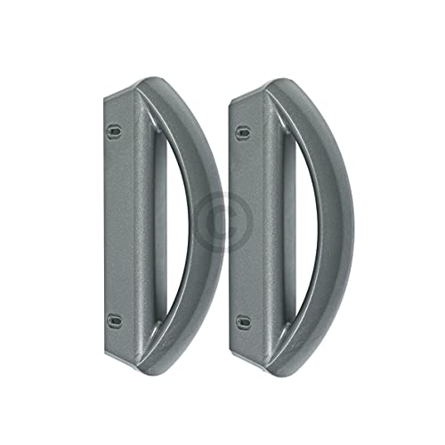 Türgriffsatz Zanussi 5029986400/4 grau für Kühl-Gefrierkombination