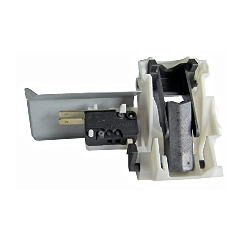 Türschloss Türverriegelung mit Mikroschalter Set Spülmaschine Geschirrspüler Original Electrolux AEG 4055259669 405525966 auch ATAG Husqvarna Novamatic Schulthess Rex Progress Zanker Zanussi Pelgrim