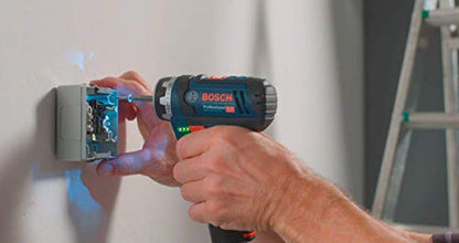 Bosch Professional 12V System Akku-Bohrschrauber GSR 12V-15 FC (ohne Akkus und Ladegerät, im Karton) - FlexiClick System