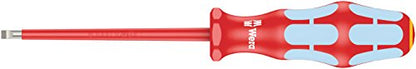 Wera 3160 i VDE Schlitz-Schraubendreher, Edelstahl, 0.8 x 4.0 x 100 mm, 05022731001