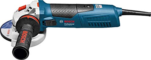 Bosch Professional Winkelschleifer GWS 17-125 CI (Scheibendurchmesser 125 mm, 1.700 Watt, inkl. Spannmutter, Schutzhaube, Zweilochschlüssel, Zusatzhandgriff)