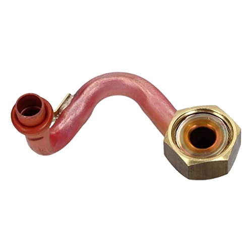 Bosch Balay Siemens Neff Constructa 614644 00614644 Auslaufrohr Ablaufrohr Kupferrohr CURohr Heizelement Heizung Durchlauferhitzer Heißwassergerät auch passend für Junkers Tecline Ufesa
