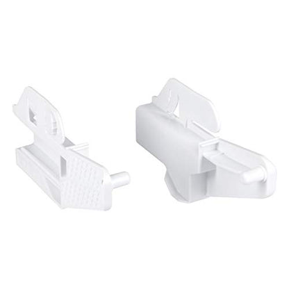 Bosch Neff Constructa Siemens Gaggnau 00639092 ORIGINAL Glasplattenauflage Glasplattenfixierung Glasplattenhalterungen Ablagebodenauflage Set rechts links beidseitig Gefrierschrank Tiefkühlschrank