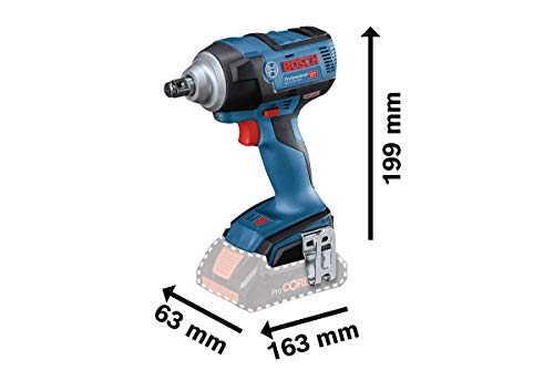 Bosch Professional 18V System Akku Drehschlagschrauber GDS 18V-300 (max. Drehmoment 300 Nm, ohne Akkus und Ladegerät, in L-BOXX)