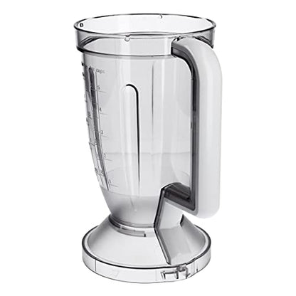 Bosch Siemens 649835 00649835 ORIGINAL Mixbecher Mixbehälter Mixschüssel Behälter Becher Schüssel Kunststoff 140mmØ 1,25L Küchenmaschine Küchenrührgerät Pürierbecher Mixer auch Balay Constructa
