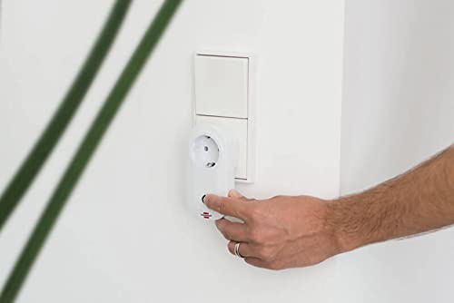 6er Packung Brennenstuhl Adapterstecker Schutzkontakt mit Schalter, 1508070