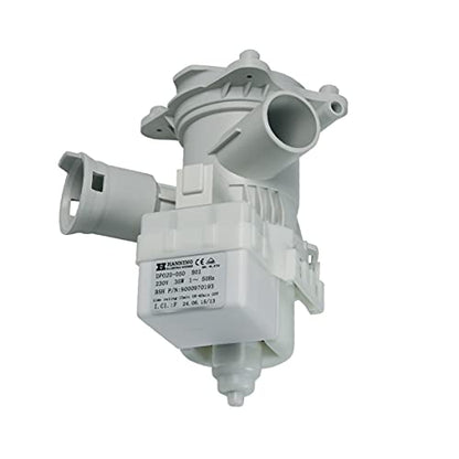 Bosch Siemens00145777 Ablaufpumpe Magnettechnikpumpe Magnetpumpe Synchronpumpe Entleehrungspumpe Wasserpumpe Waschmaschinenpumpe Laugenpumpe Pumpe 30W Waschmaschine auch Neff Constructa
