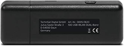 TechniSat TELTRONIC ISIO USB-Dualband- WLAN-Adapter (Stick zur drahtlosen Einbindung ausgewählter TechniSat ISIO-Geräte ins Heimnetzwerk) schwarz