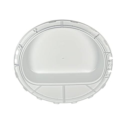 Bosch Siemens 445735 00445735 Tür Trocknertür Innentür Bullauge Wäschetrocknerinnentür weiß Kunststoff Wäschetrockner Trockner Trocknerautomat auch Neff Constructa
