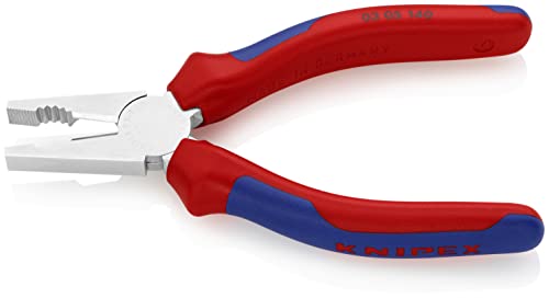 Knipex Kombizange verchromt, mit Mehrkomponenten-Hüllen 140 mm 03 05 140