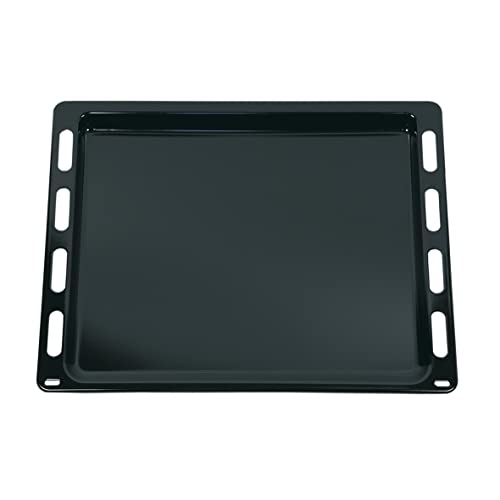 Backblech Kuchenblech Pizzablech 442x370x22mm emailliert Backofen Herd Original Bosch Siemens Viva 00748225 748225 auch Balay Junker Profilo für FRMA HB 3HB HBN HE HEZ HGD HGV JZ VVZ