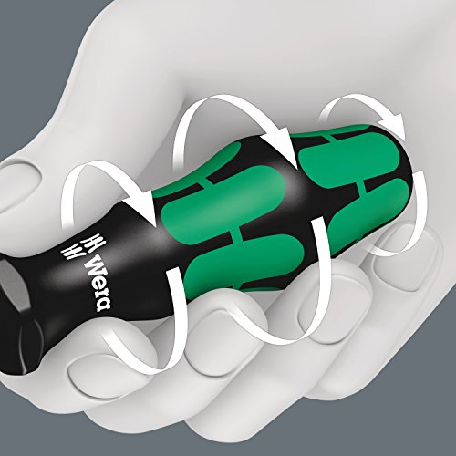 Wera 335 Schlitz-Schraubendreher - Elektrikerklinge, 0,8 x 4 x 150 mm, 1 Stück, 05110005001